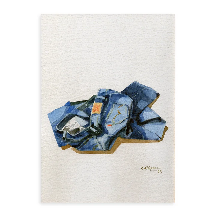 De Jeans-poster van Paper Collective