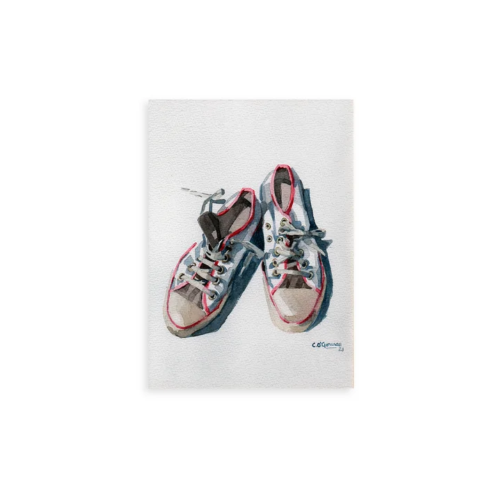 De Sneakers Poster van Paper Collective