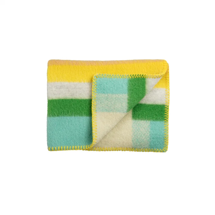 Røros Tweed - Mikkel Baby wollen deken 100 x 67 cm, pastel