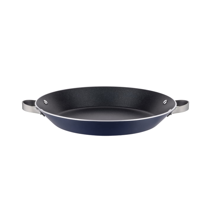 Alessi - Tama Pan met 2 handgrepen, Ø 32 cm, donkerblauw