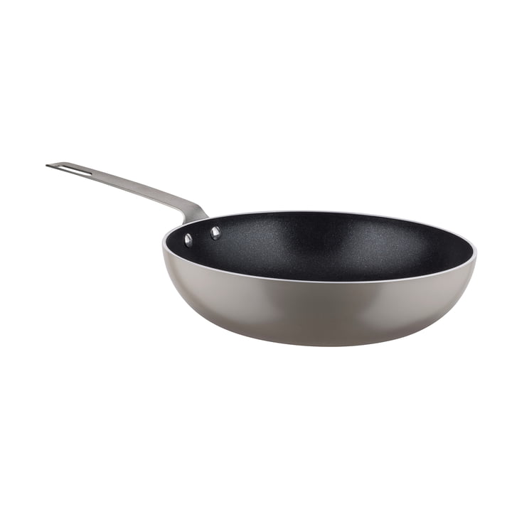 Alessi - Tama Wok, Ø 28 cm, grijs