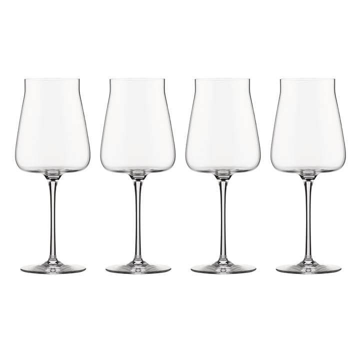 Alessi - Eugenia Witte wijnglas, helder (set van 4)