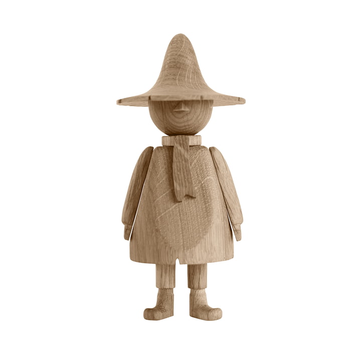 Snufkin houten figuur, natuurlijk eiken van boyhood