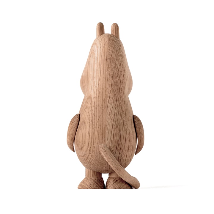 Moomintroll houten figuur groot, naturel eiken by boyhood