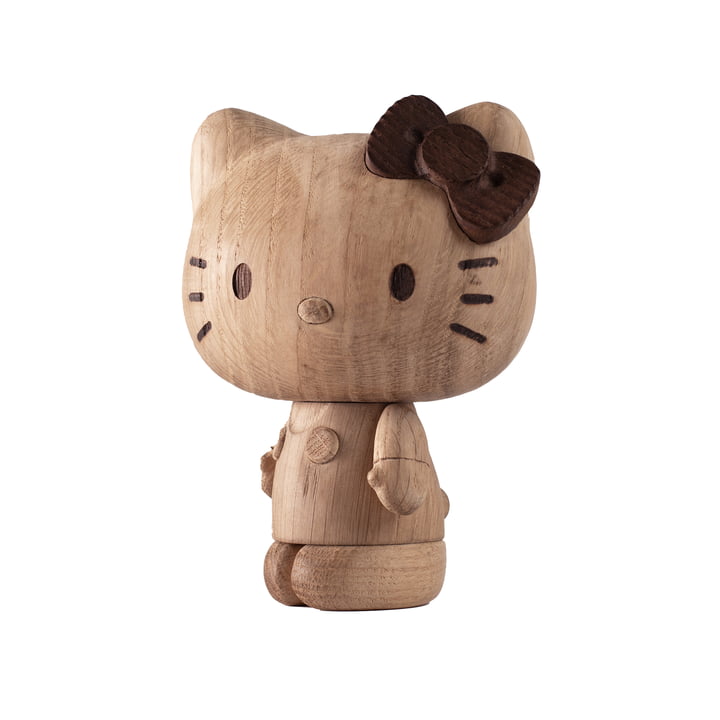 HELLO KITTY houten figuur, naturel eiken van boyhood