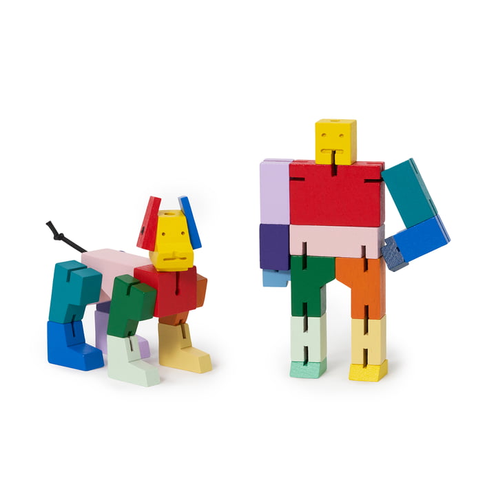 Cubebot Best Friends Areaware Set van