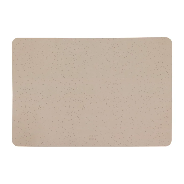 OYOY Koko voerbakmat, 50 x 34 cm, kameel uit ZOO