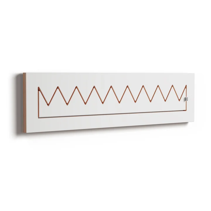 Fläpps kapstok Crownhäng 80 x 20 cm, wit van Ambivalenz