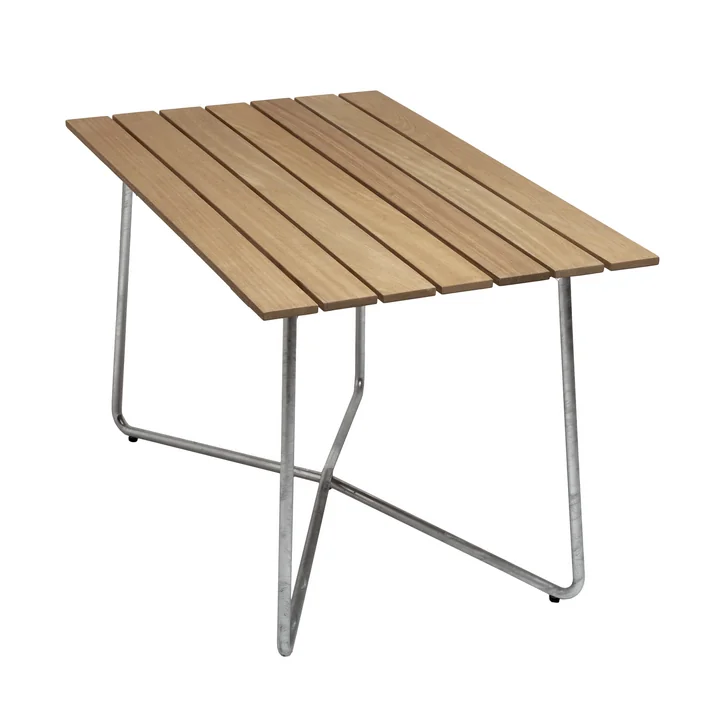 B25A 120 Tuintafel 120 x 70 cm, geolied eiken van Grythyttan