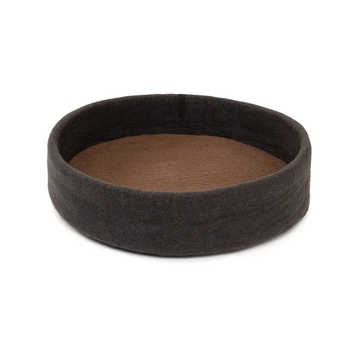 Kuno Hondenmand, Ø 60 cm, bruin ingelegd door myfelt