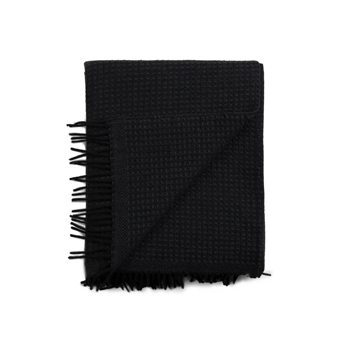 Vega Røros Tweed - geruit 150x210 Zwart