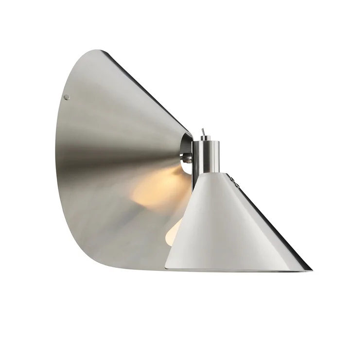 Peel Wandlamp, staal van Frandsen