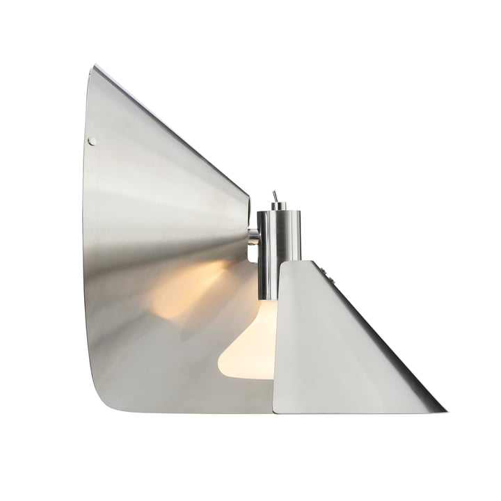 Peel Wandlamp, staal van Frandsen