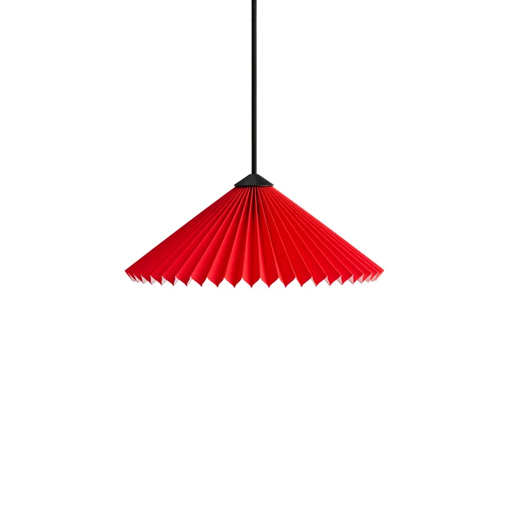 Matin Hanglamp Ø 30 cm, helder rood van HAY