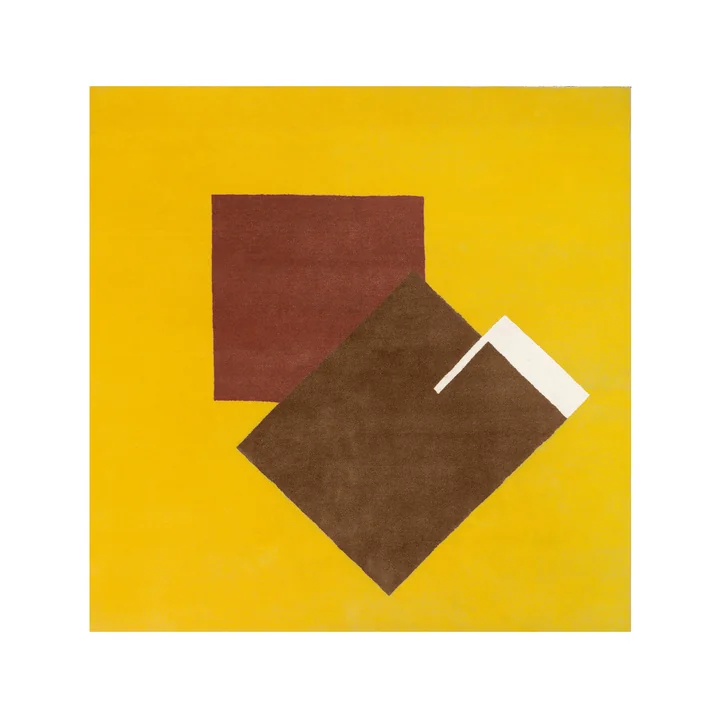 ClassiCon Castellar - Wollen vloerkleed 175 x 175 cm, veelkleurig