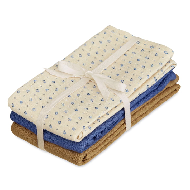 Cam Cam Copenhagen - Mull doek set, capri (set van 3)