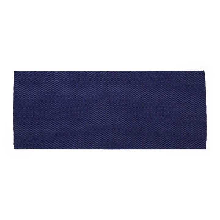 Moiré Wollen vloerkleed 80 x 200 cm, paars van HAY
