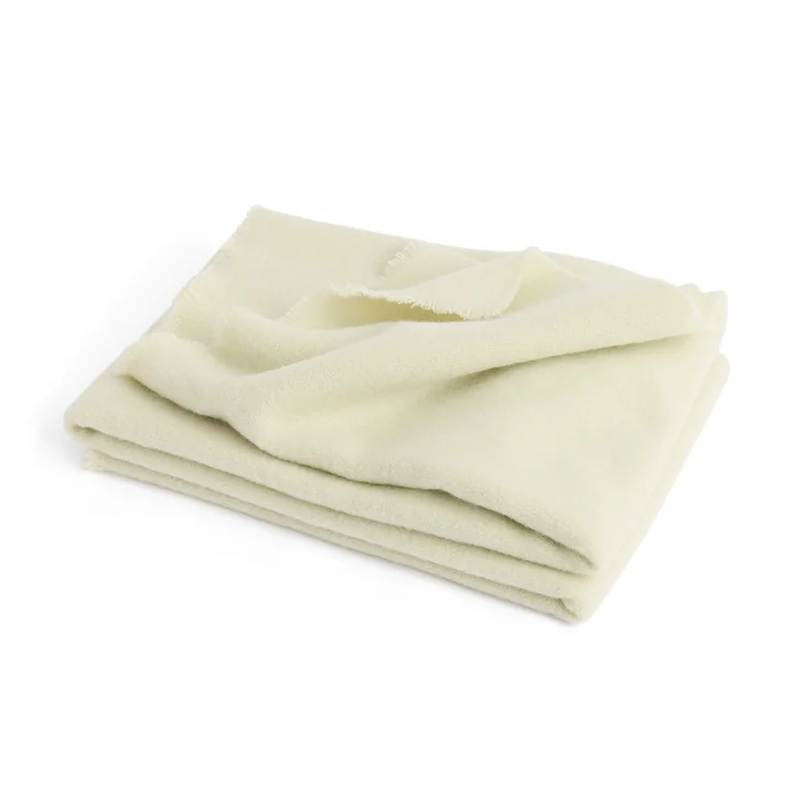 Monowollen deken, 130 x 180 cm, crème van HAY