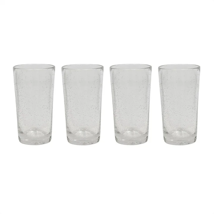 OYOY - Kuki-glas, groot, helder (set van 4)