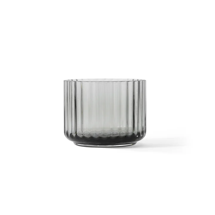 Lyngby Porcelæn - Theelichthouder Ø 6,7 cm, smoke