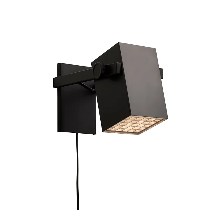 BF Quadro wandlamp, zwart van Frandsen