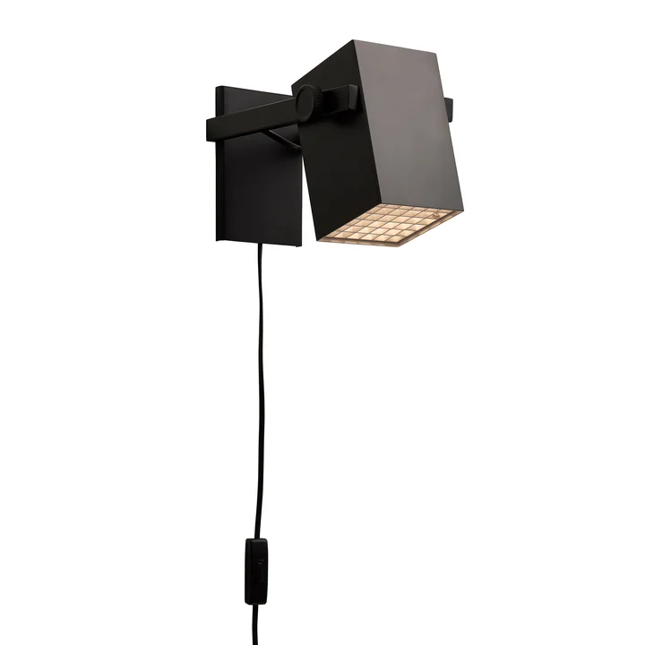 BF Quadro wandlamp, zwart van Frandsen
