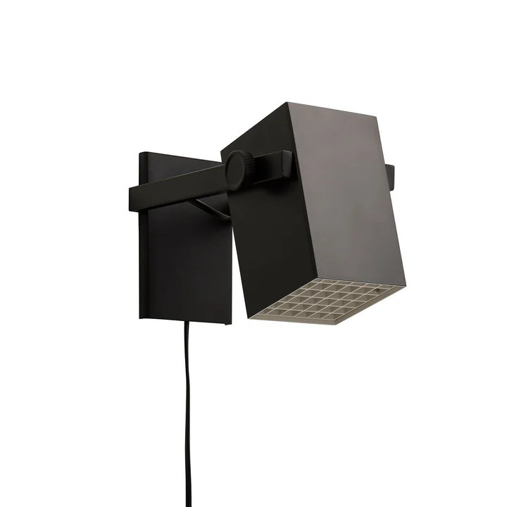 BF Quadro wandlamp, zwart van Frandsen