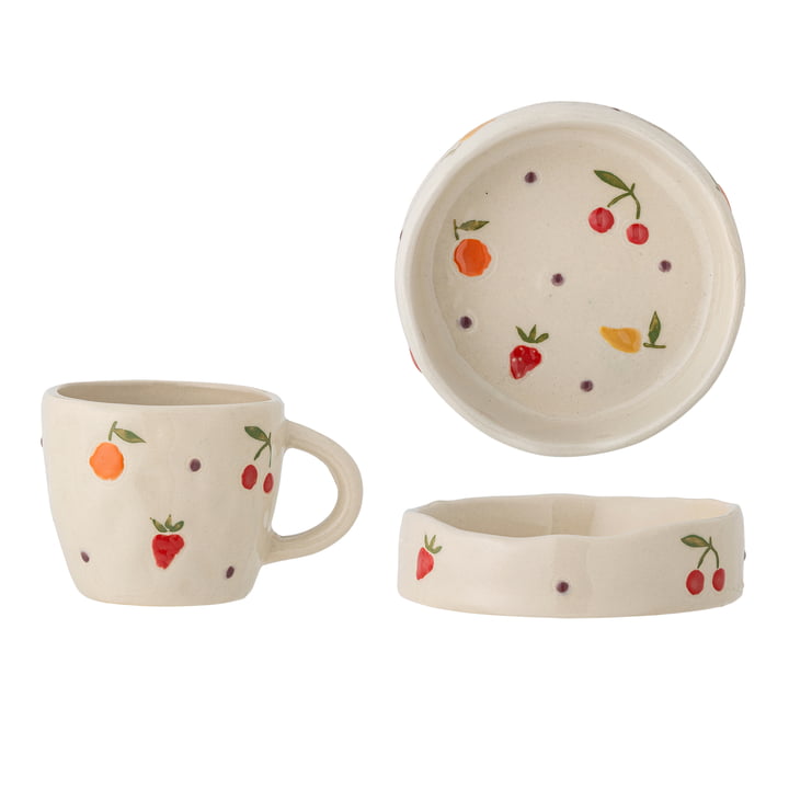 Bloomingville Mini - Tatiana servies, wit