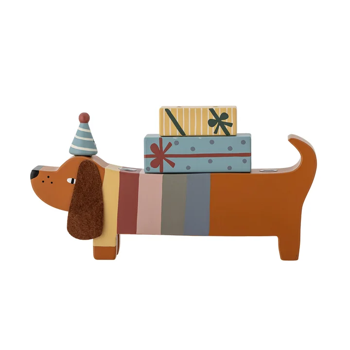 Bloomingville Mini - Charlie verjaardagsdecoratie, bruin