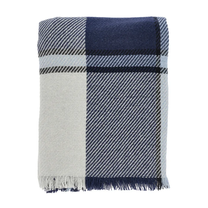 Precise deken, 130 x 170 cm, blauw van Södahl