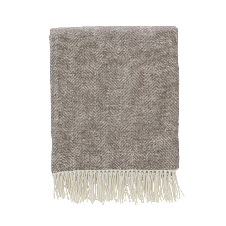 Stillness Deken, 130 x 185 cm, taupe van Södahl