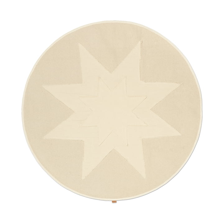 Vela Star kerstboomdeken, naturel van ferm Living