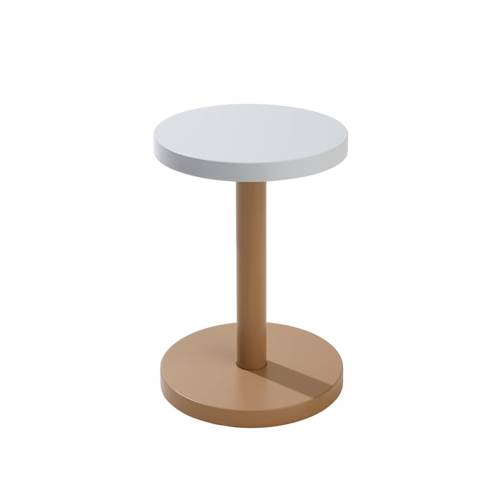 Trisse 3-in-1 bijzettafel, S, beige / ijsblauw van Design Letters