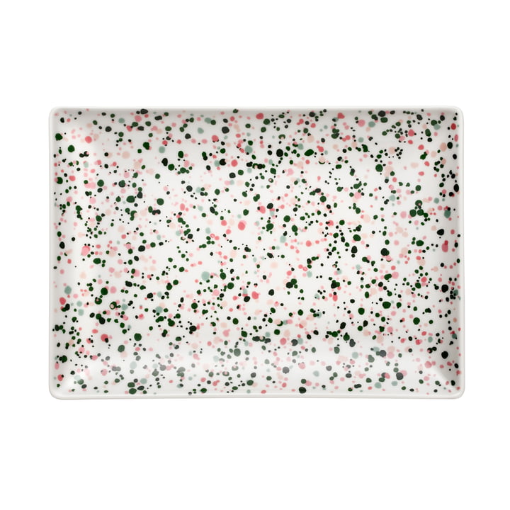 Oiva Toikka Iittala - Bord A4 21 x 29 cm, roze-groen