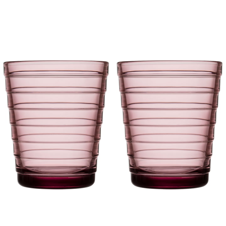 Iittala - Aino Aalto Glazen beker 22 cl, calluna (set van 2)