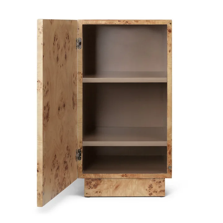 Burl bijzettafel, naturel van Ferm Living