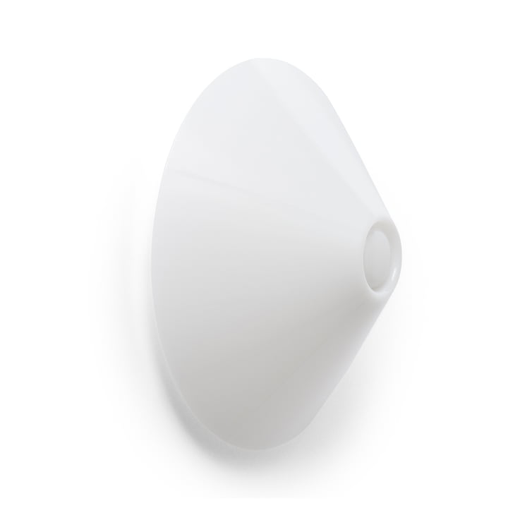 Hay - Ono Flush Mount Wandlamp, Ø 35 cm, wit opaal