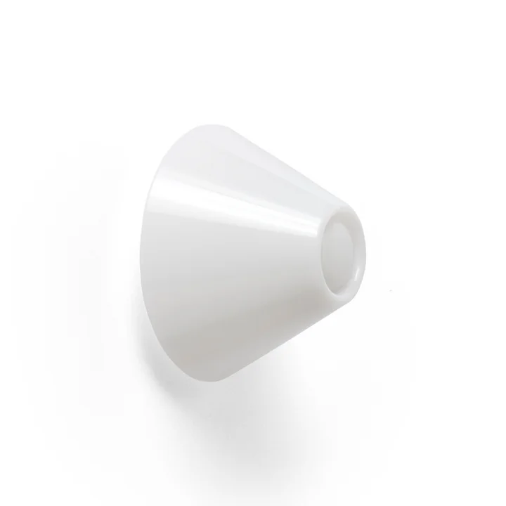 HAY - Ono Flush Mount Wandlamp, Ø 20 cm, wit opaal