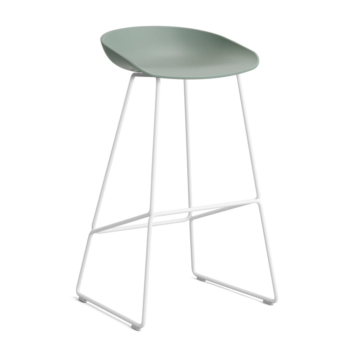 Hay About A Stool AAS 2. - 38 Barkruk H 85, herfstgroen 0