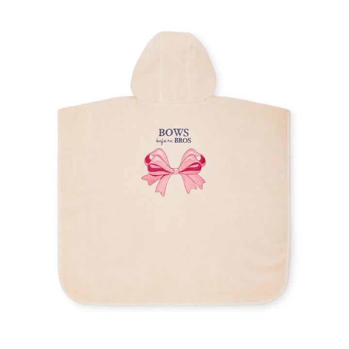 Badstof poncho, braziliaans zand van Konges Sløjd