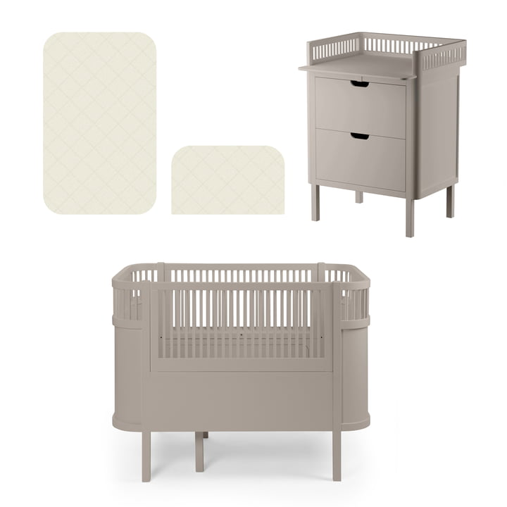 Sebra - Babykamerset, jetty beige