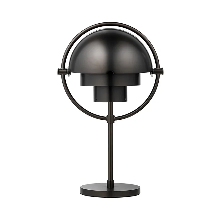 Gubi - Multi-Lite Draagbare oplaadbare tafellamp, zwart messing