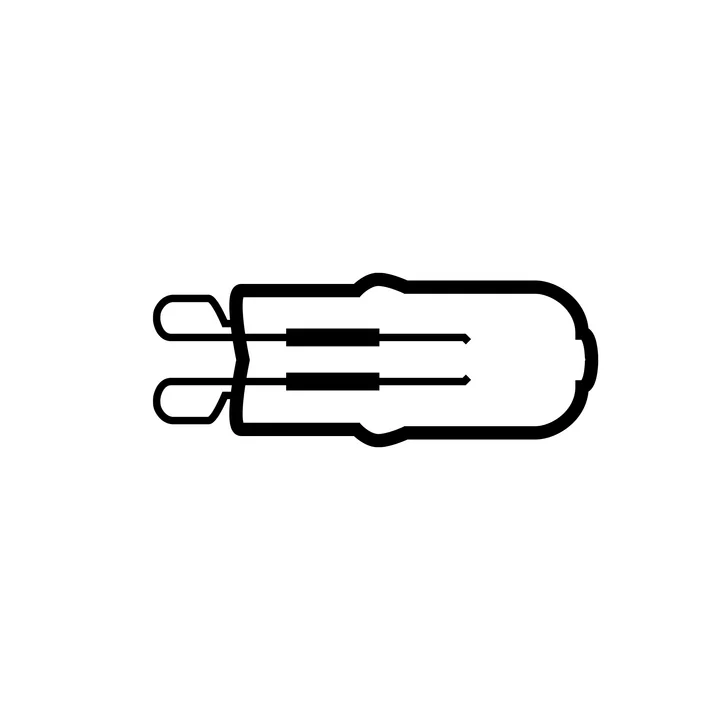 Flos - LED lamp, PIN, G9 / 2W, 2700K, melkwit