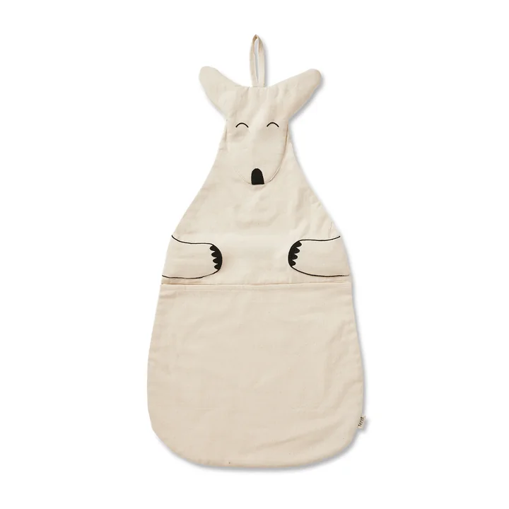 Ferm Living - Kangoeroe wandopberger, kleurloos