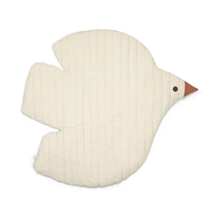 Ferm Living - Swif doorgestikte mat, 80 x 110 cm, naturel