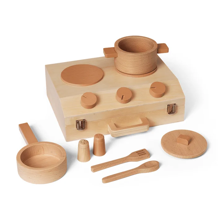 Ferm Living - Toro keukenromp, beuken naturel