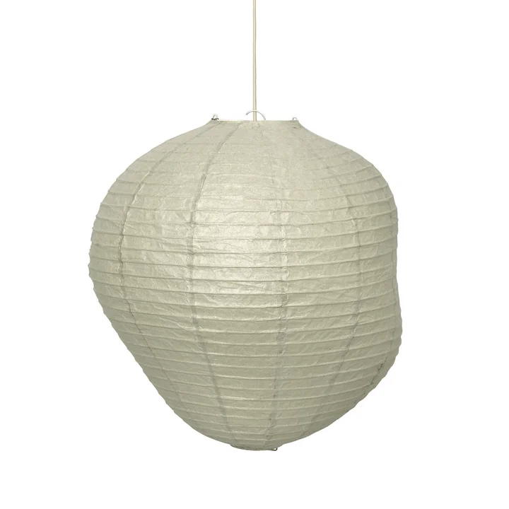 Kurbis Ferm Living - Lampenkap, H 40 x Ø 38 cm, donker salie