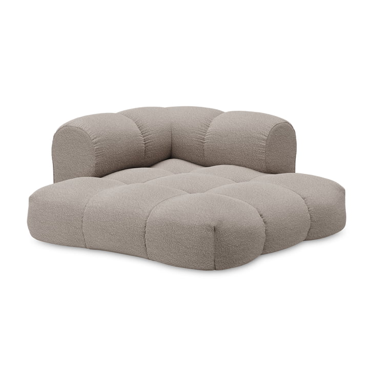 OUT Objekte unserer Tage - Sander Sofa 01, 2-zits, stone grey (Berlin 801 by OUT)