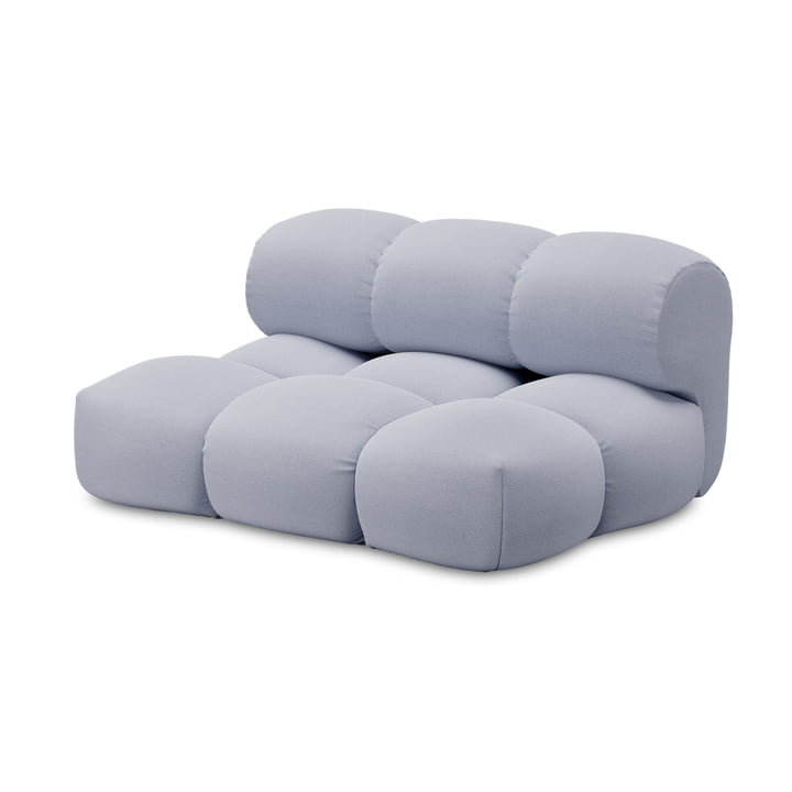 OUT Objekte unserer Tage - Sander Sofa Loveseat, lichtblauw (Xtreme YS173 by Camira)