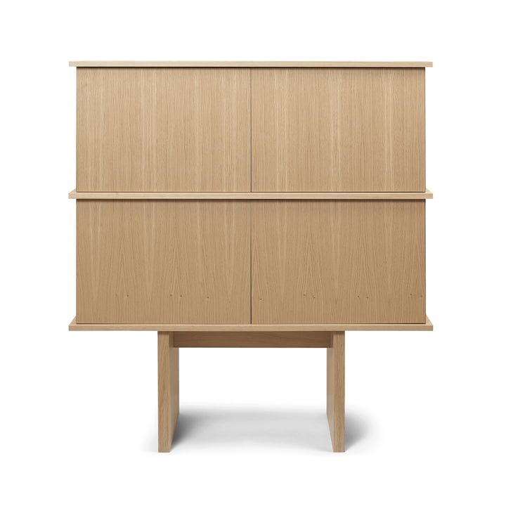 ferm Living - Stilt Dubbel Dressoir, natuurlijk eiken